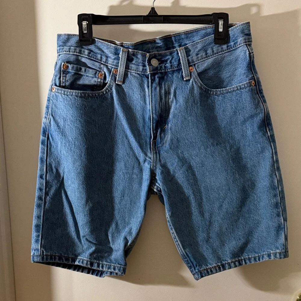 Men's Levi’s Blue Denim Shorts - Classic Casual